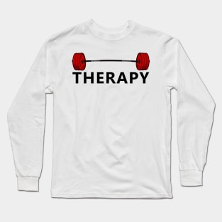 Therapy Lifting is my Therapy Long Sleeve T-Shirt